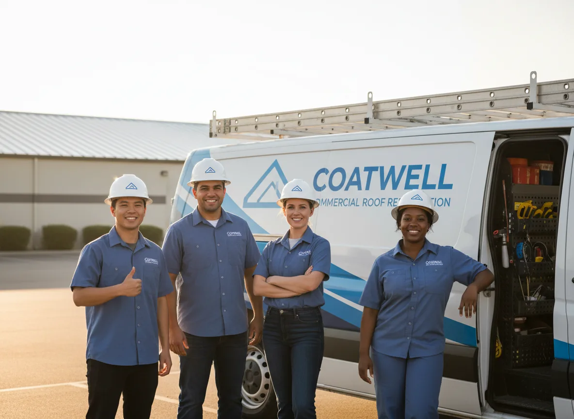 Commercial roof coating company in Orviston, PA